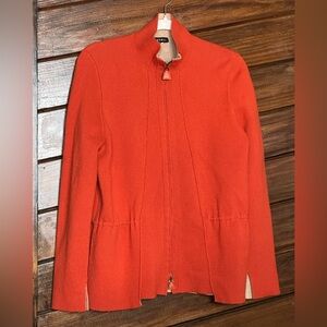 AKRIS cashmere reversible jacket, sweater size large or 14